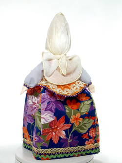 Кукла Баба на чайник текстильная