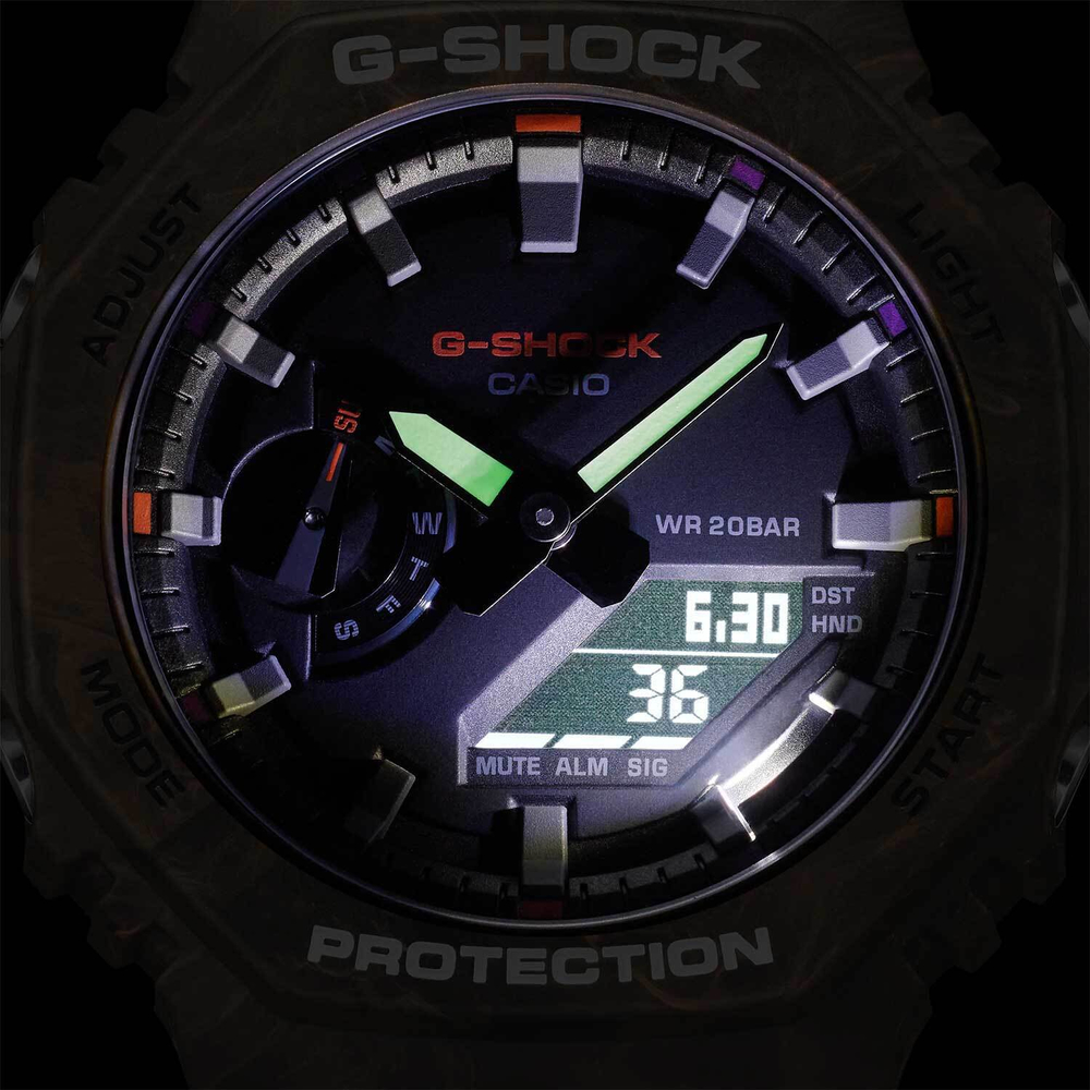Мужские наручные часы Casio G-Shock GA-2100FR-5A
