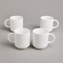 НАБОР КРУЖЕК LEFARD "PEARL" 4 ШТ. 350 МЛ