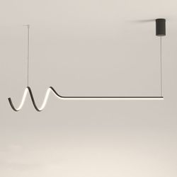 Подвесной светильник DAMARIS L120 Black 4000К