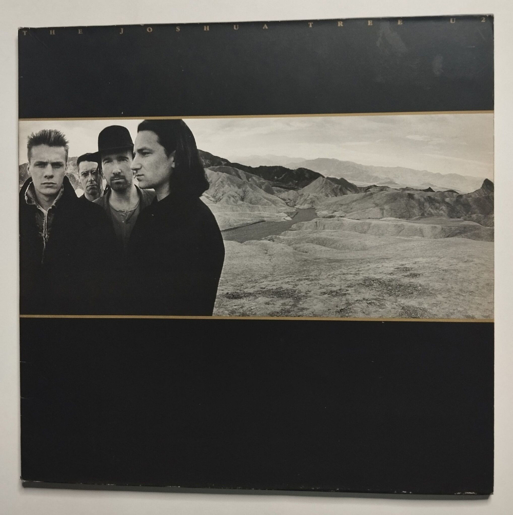 Винтажная виниловая пластинка LP U2 The Joshua Tree (Germany 1989)