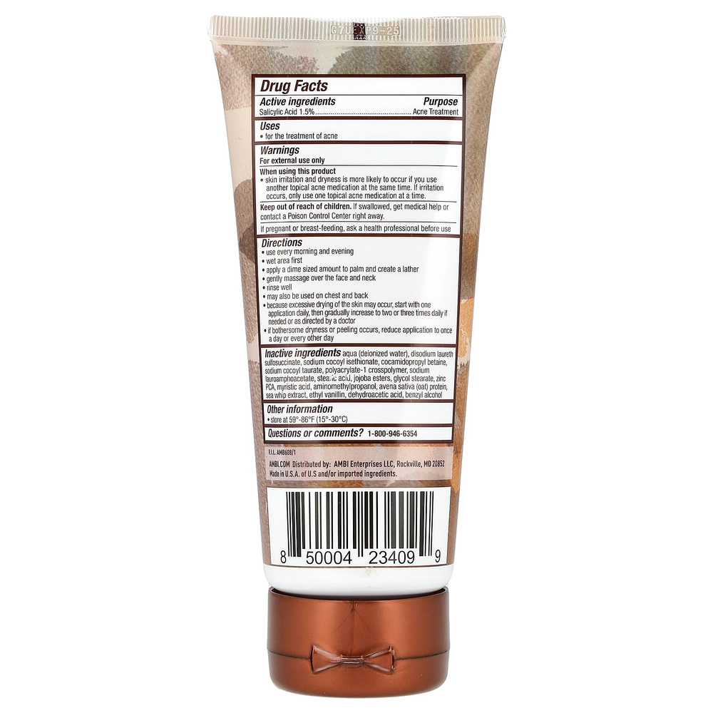 AMBI, Even & Clear®, нежное отшелушивающее средство, овсянка и морские венчики, 141 г (5 унций)