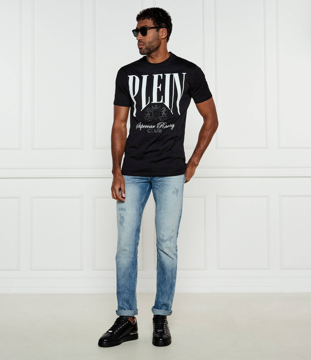 Футболка Philipp Plein - черный(MTK8075 PJY002N)