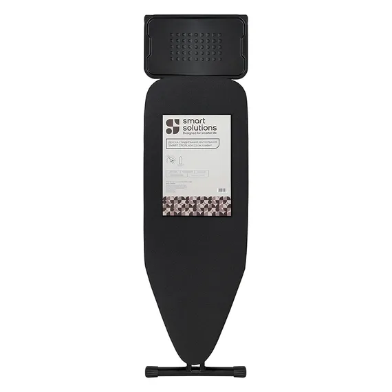 Доска гладильная напольная smart iron, 122х43 см, графит