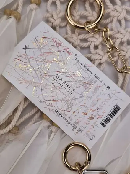 Lucky Rose Слайдеры наклейки для ногтей Foil 034