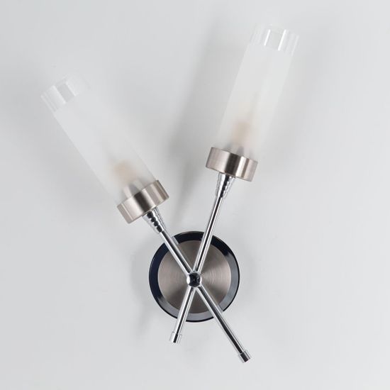 CL109321 Хеликс Хром Мат+Хром Св-к Бра