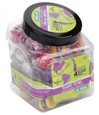 Теннисные намотки Yonex Super Grap (60P) - разноцветный