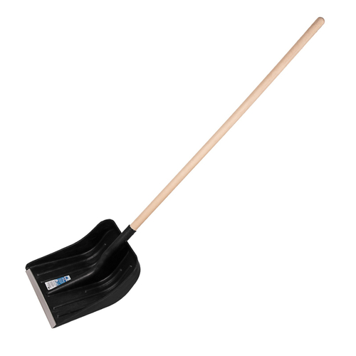 61566 Лопата для уборки снега пластиковая, 360х405х1550 мм