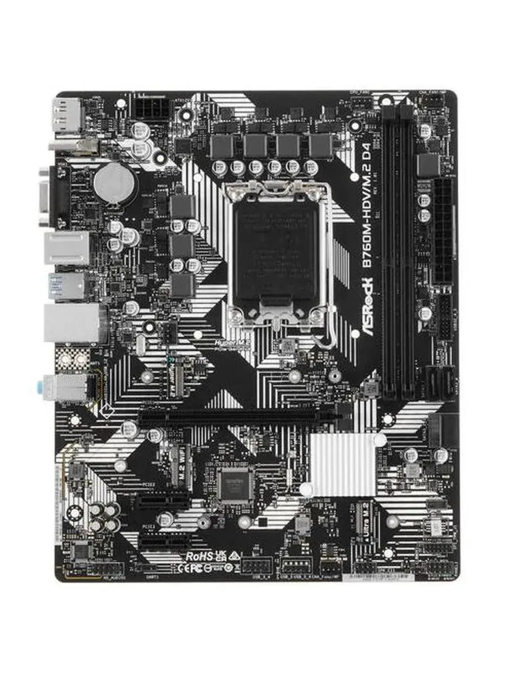 Материнская плата B760M-HDV/M.2 LGA 1700 Micro-ATX DDR4