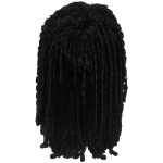 Парик карнавальный «Дреды», черный