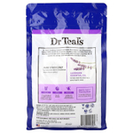 Dr. Teal's, чистая английская соль, раствор для замачивания, лаванда, 1,36 кг (3 фунта)