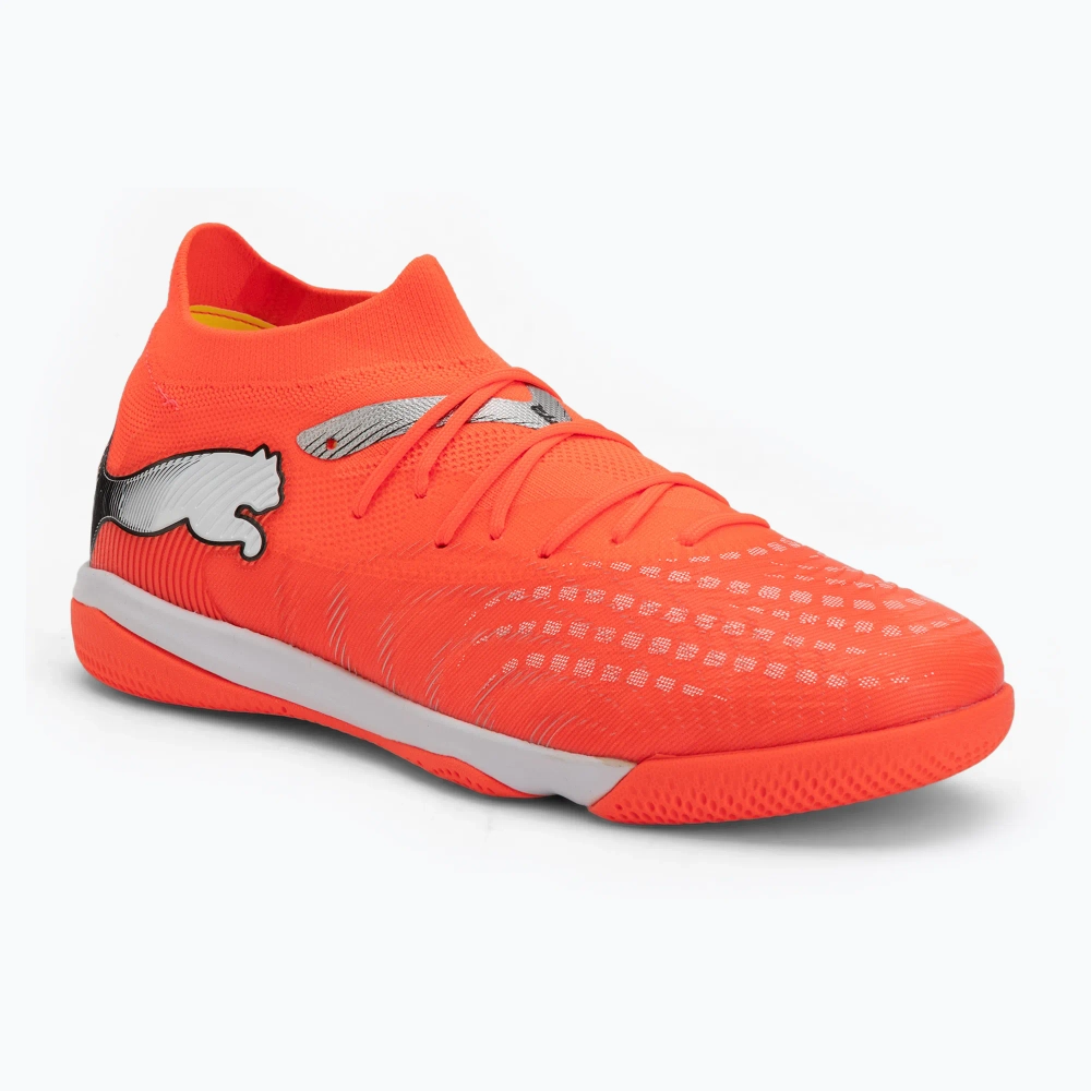 Футзалки PUMA Future 9 Match IT glowing red/puma white/puma black/puma silver