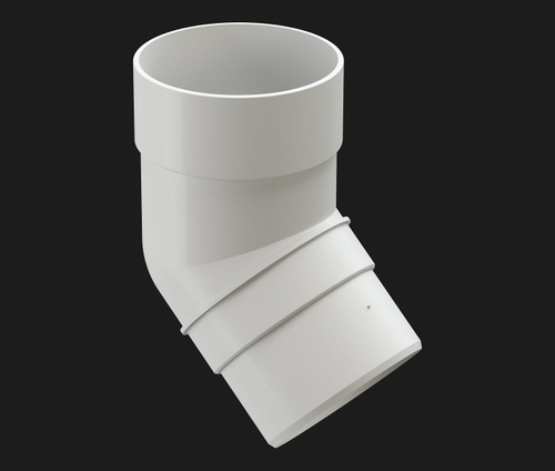 Döcke PREMIUM Колено 45˚ (Пломбир)