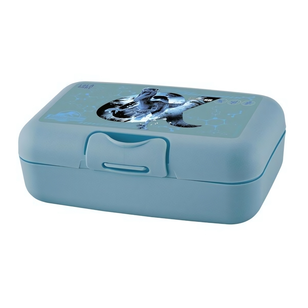 Ланч-бокс Lalababy Jurassic World 700мл джинсовый