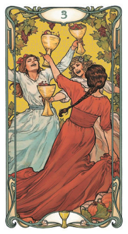 Таро Арт-Нуво Золотое (RUS)