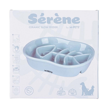 Миска керамическая для медленного поедания SERENE, 240 мл M-Pets