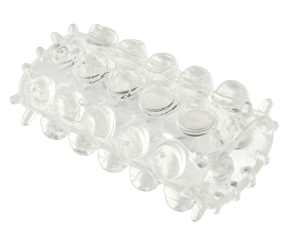 Прозрачная рельефная насадка POWER STRETCHY (Цвет: не задано)