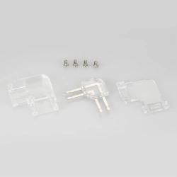 Коннектор угловой для ленты ARL-50000PV (15.5x6mm) прозрачный (Arlight, Пластик) 027062