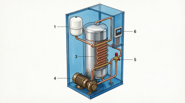 Тепловой насос со встроенным гидромодулем: устройство и принцип работы