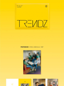Альбом TRENDZ - BLUE SET Chapter. NEW DAYZ 2nd Single Album