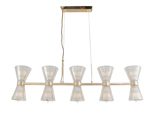 Подвесная люстра Newport CHRISTINA 3615/S gold new, М0069511