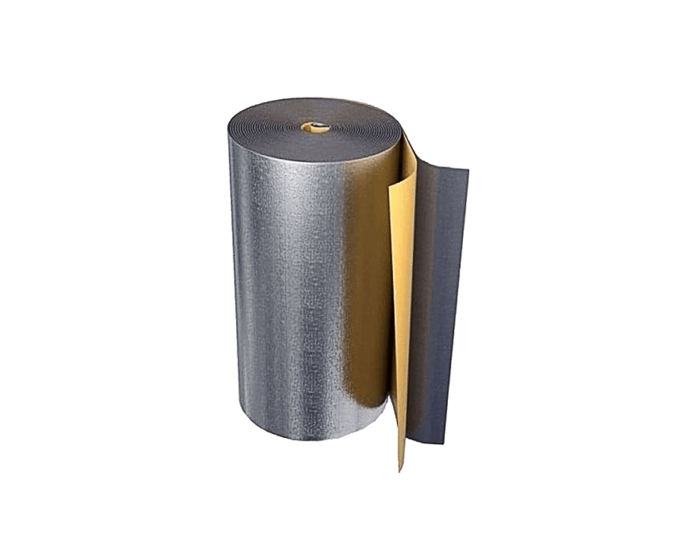 Изоляция Energoflex Black Star Duct AL 20мм / 1м, в рулоне 5м, самоклеящаяся, с алюминиевым покрытием (EFXR2015BSDUCAL)