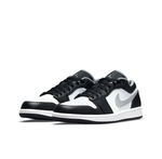 Мужские кроссовки Air Jordan 1 Low "Black White Grey" 553558-040
