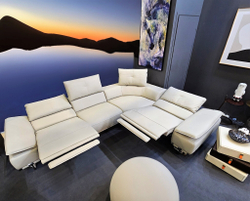 Диван-реклайнер угловой Varenna