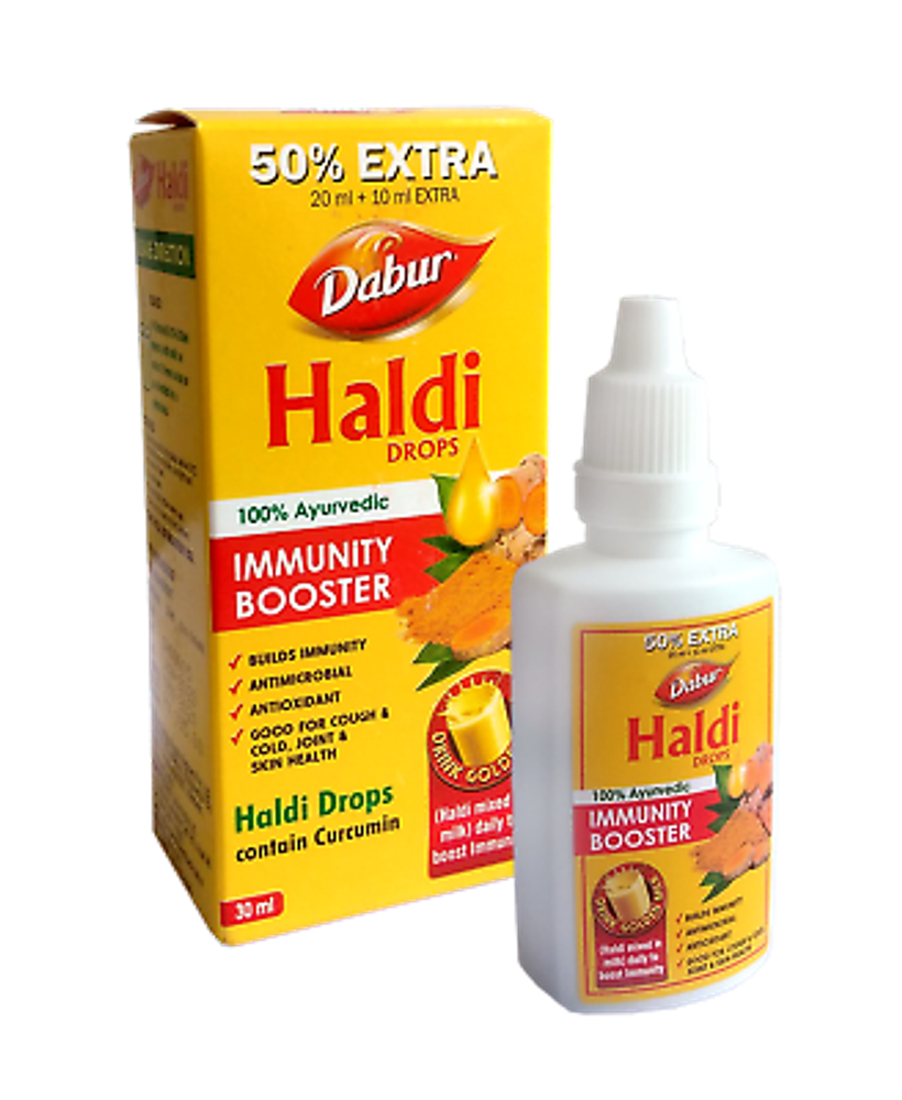 Капли Dabur Haldi drops для иммунитета  30 мл
