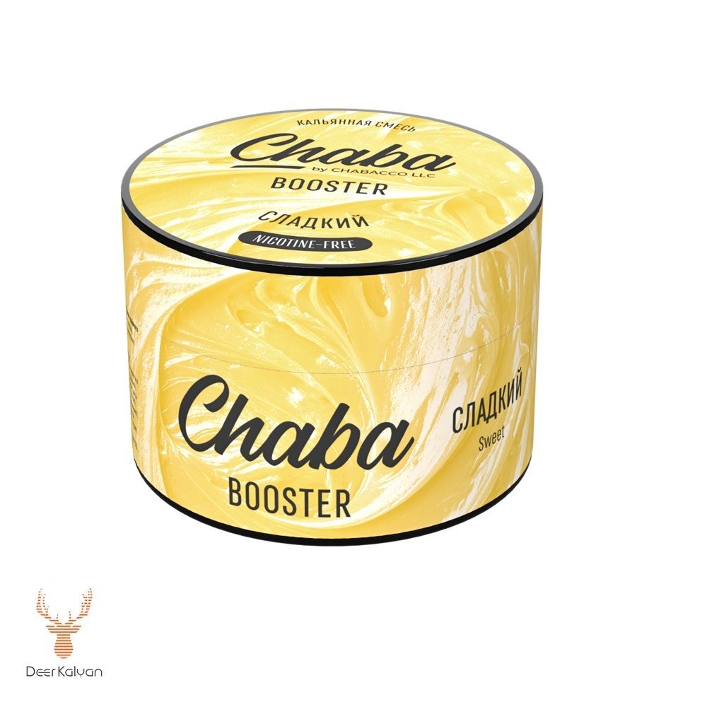 М Chaba &quot;Booster&quot; (Сладкий) Nicotine Free 50 гр.