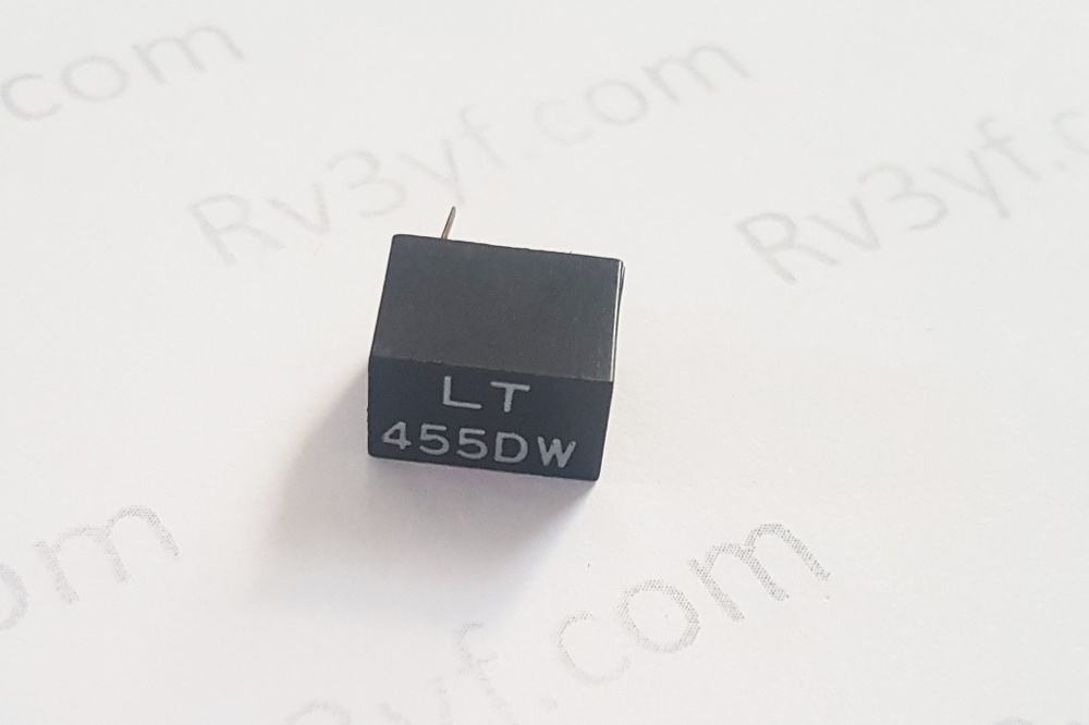 455кГц  LT455DW 5P(4P+1P) 20кГц пьезо-фильтр