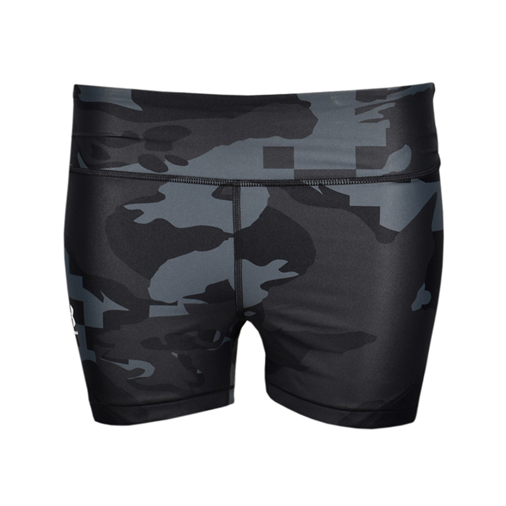 Женские теннисные шорты Under Armour Womens Iso Chill Team Shorty - black/white