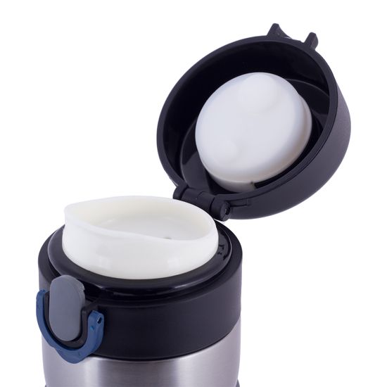 Термос-бутылка 400 мл из нержавеющей стали Kamille KM-2014