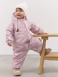 Комбинезон демисезонный мембранный "Солнечные зайчики - розовый" 0+