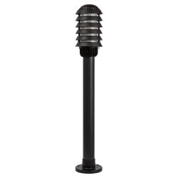 Садово-парковый светильник ЭРА «Поллар» НТУ 01-60-015 напольный черный IP54 Е27 max60Вт h850мм | Садово-парковые светильники