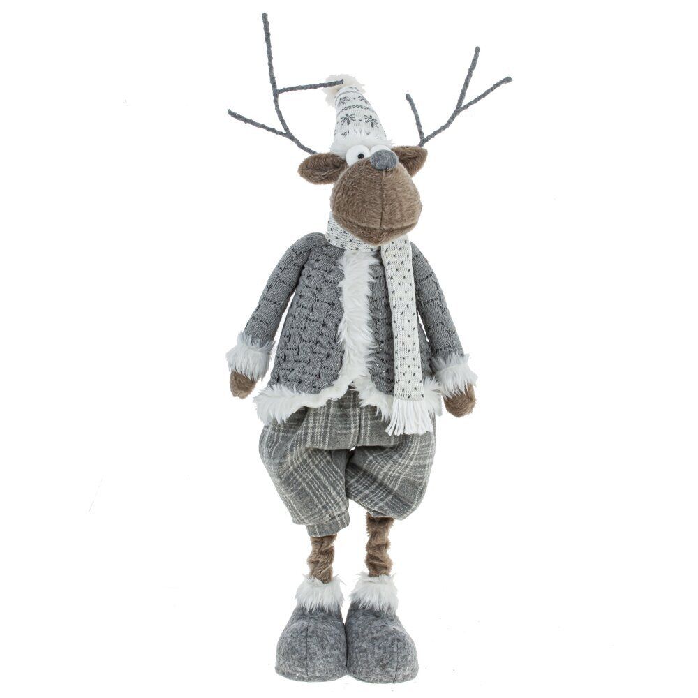 GAEM Игрушка набивная "Олень" (телескоп ноги), L49 W20 H116/45 см, 2в.