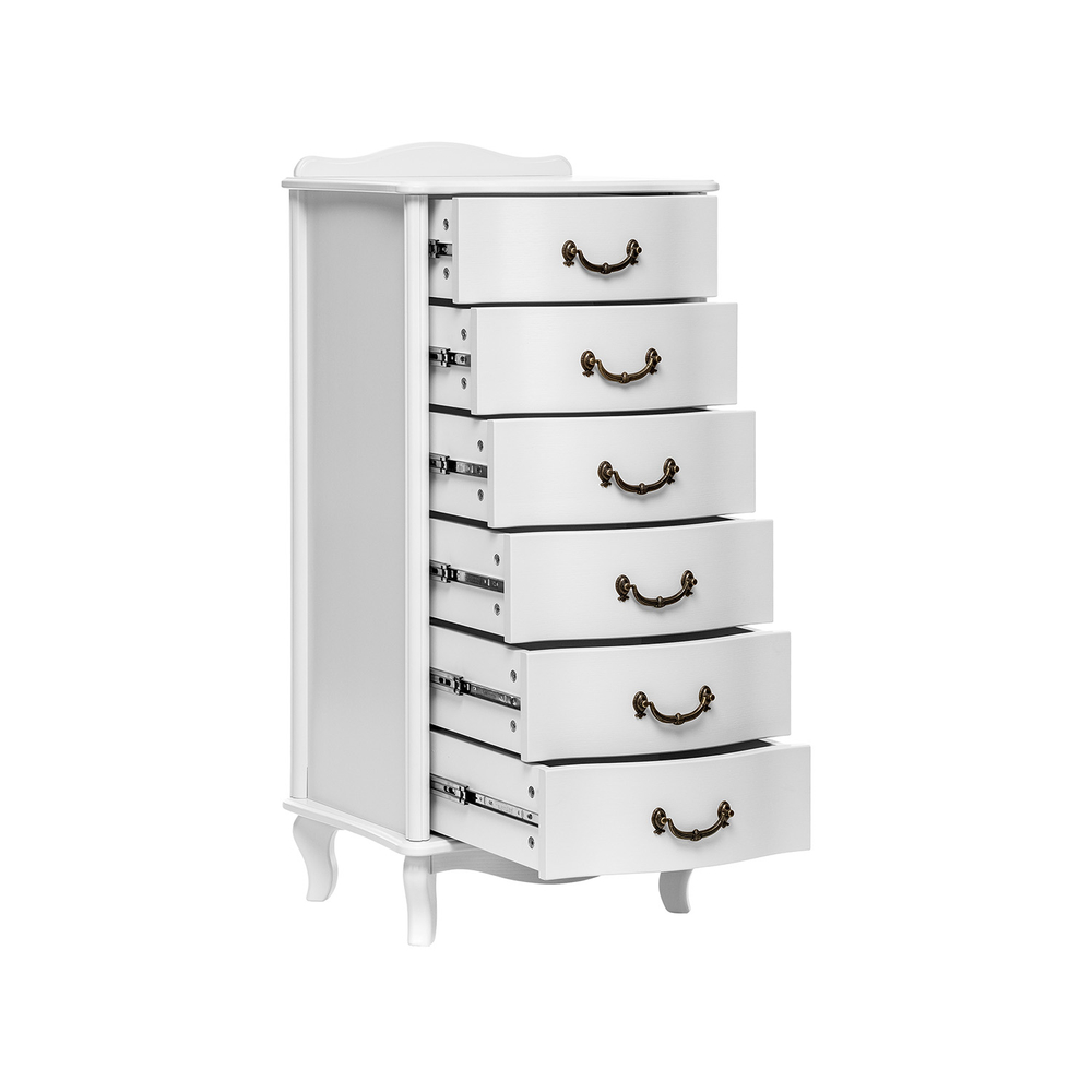 Комод Leset "Джульетта" узкий (6 ящ.)