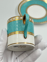 Кофейная пара Wedgwood «Ulander Powder Turquoise»