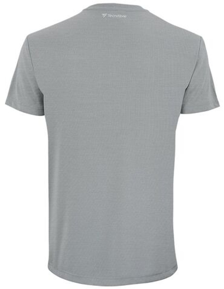 Детская теннисная футболка Tecnifibre Team Tech Tee - silver