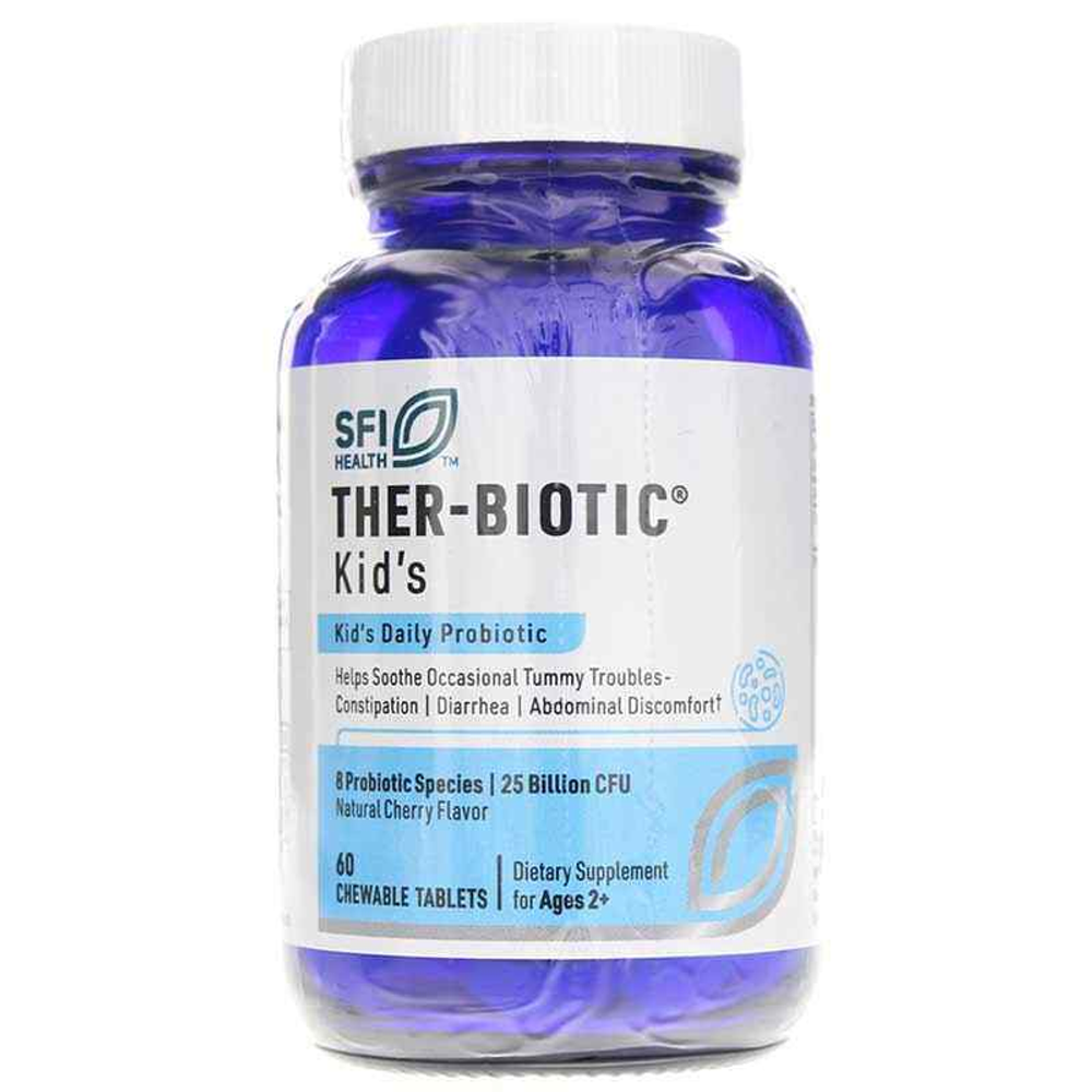 Klaire Labs - THER-BIOTIC® Kid's Chewable - 60 chewable tablets