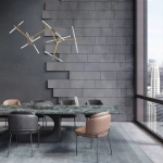 Подвесная люстра Loft It AGNES 10399/10 GD