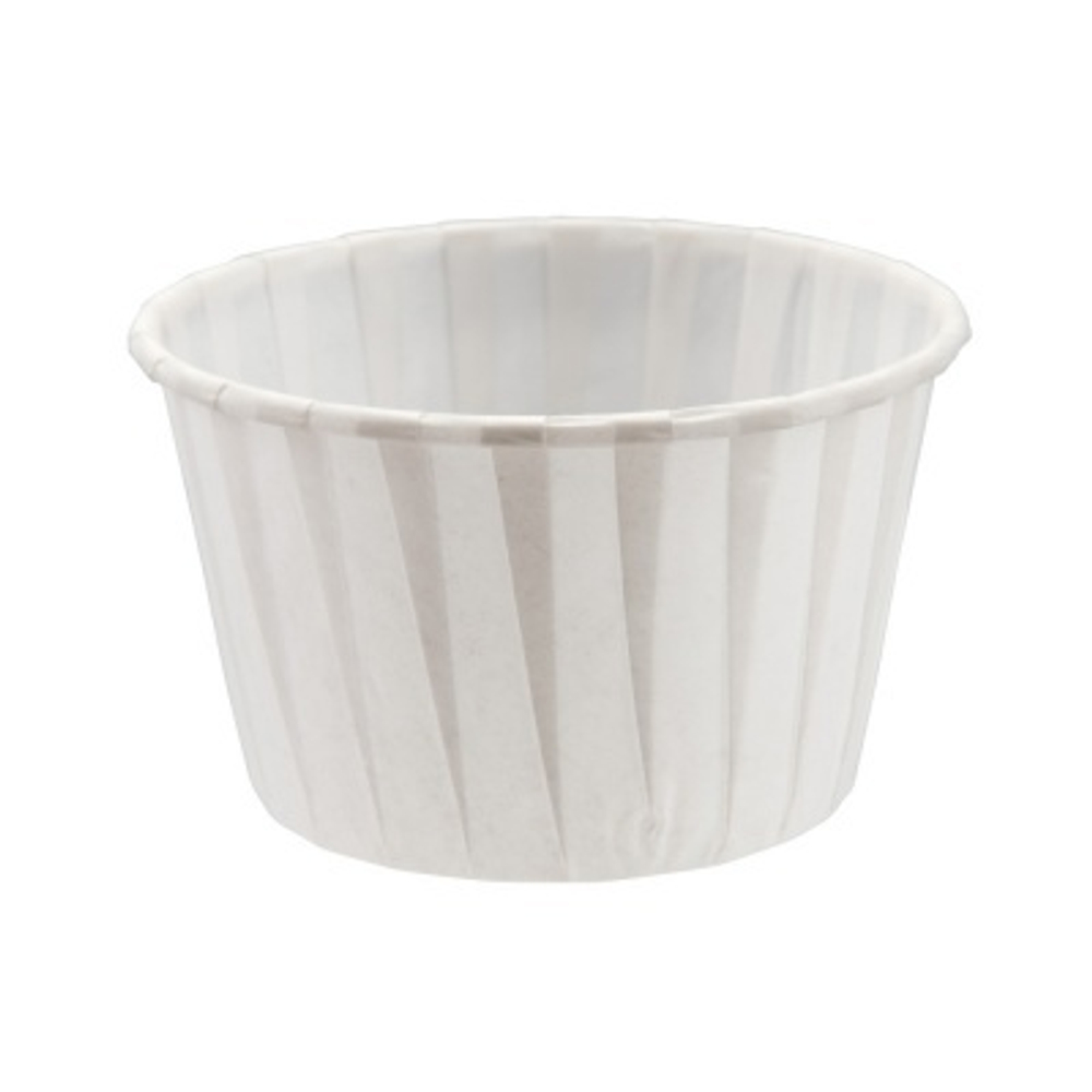 Форма бумажная МАФФИН "Белый" d50*h40 мм. (100 шт./упак., 3000 шт/кор), 1 шт.