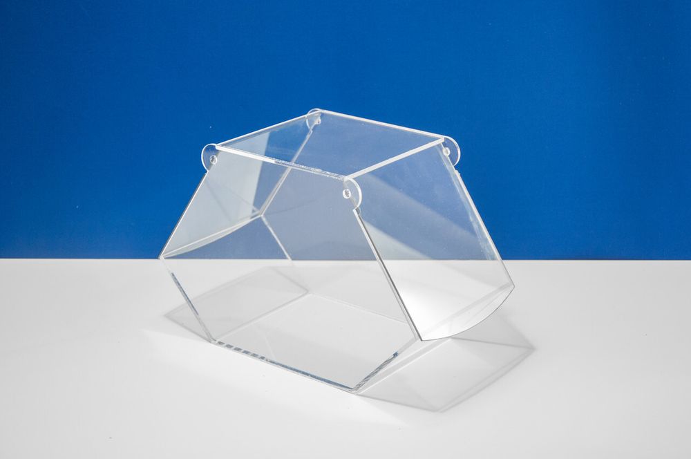 Бокс 6-ти угольный двухсторонний для конфет мармеладов орехов