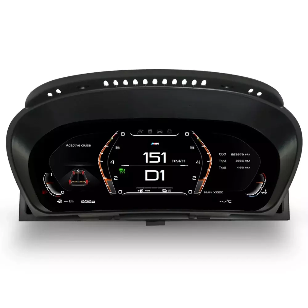 Электронная панель приборов BMW X5 E70 2007-2013 - Radiola 1295 с LCD / ЖК 12.3" экраном QLED