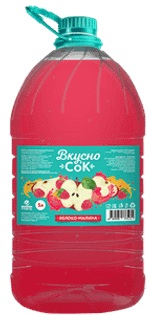 ВкусноСок 5/2 МАЛИНА-ЯБЛОКО