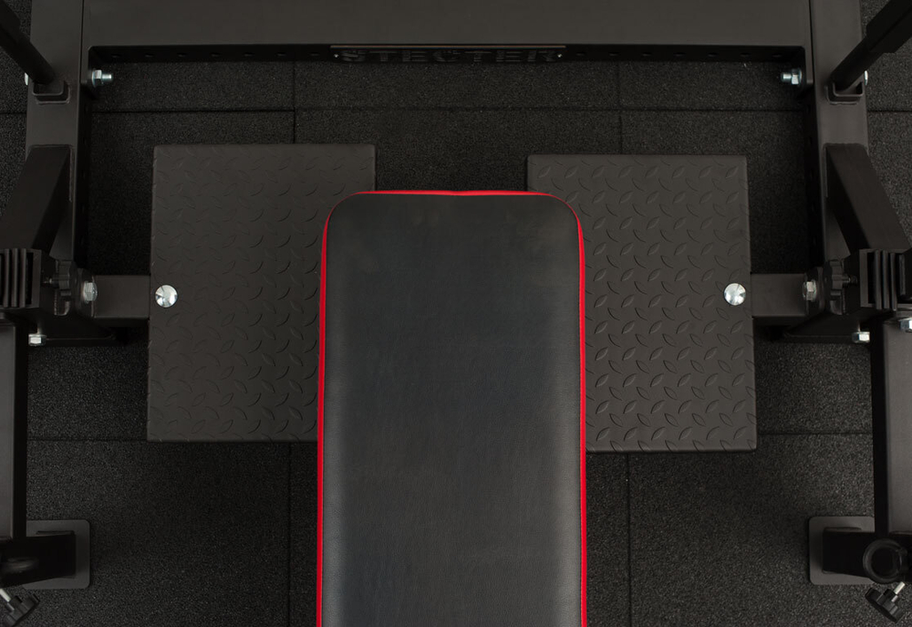 Дополнительный комплект "Скамья для пауэрлифтинга со страховочными упорами"