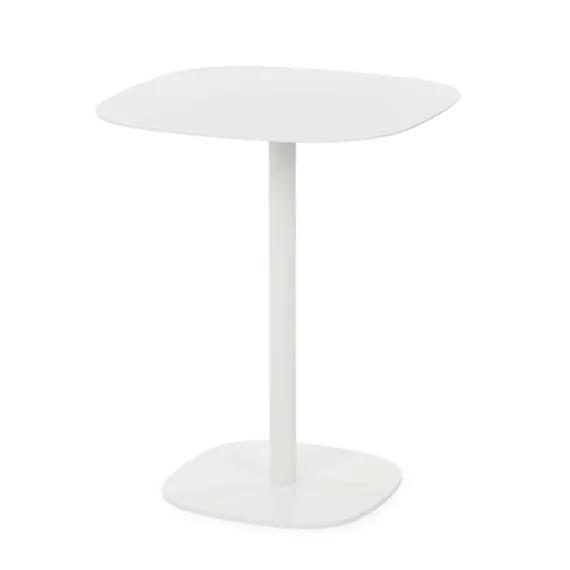 Барный стол Square 60х60х73 см, белый металл