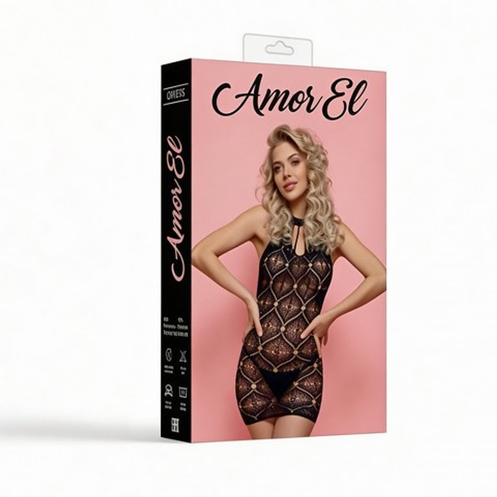 Мини-платье Moreira от Amor El (S\L)