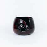 Деревянная клубочница из сибирского кедра для пряжи и ниток KL3