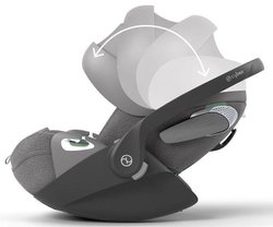 Коляска Cybex Talos S Lux SLV complete Cloud T Mirage Grey Plus 3 в 1 Stone Grey с дождевиками